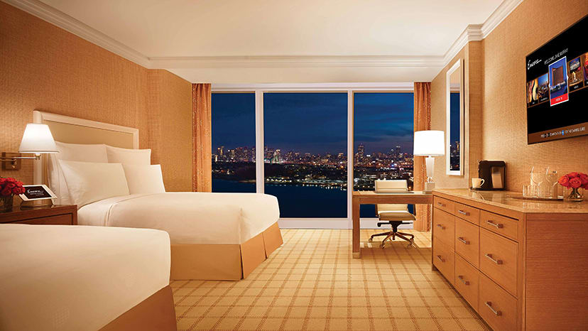 Premier Harbor View Double Room at Encore Boston Harbor