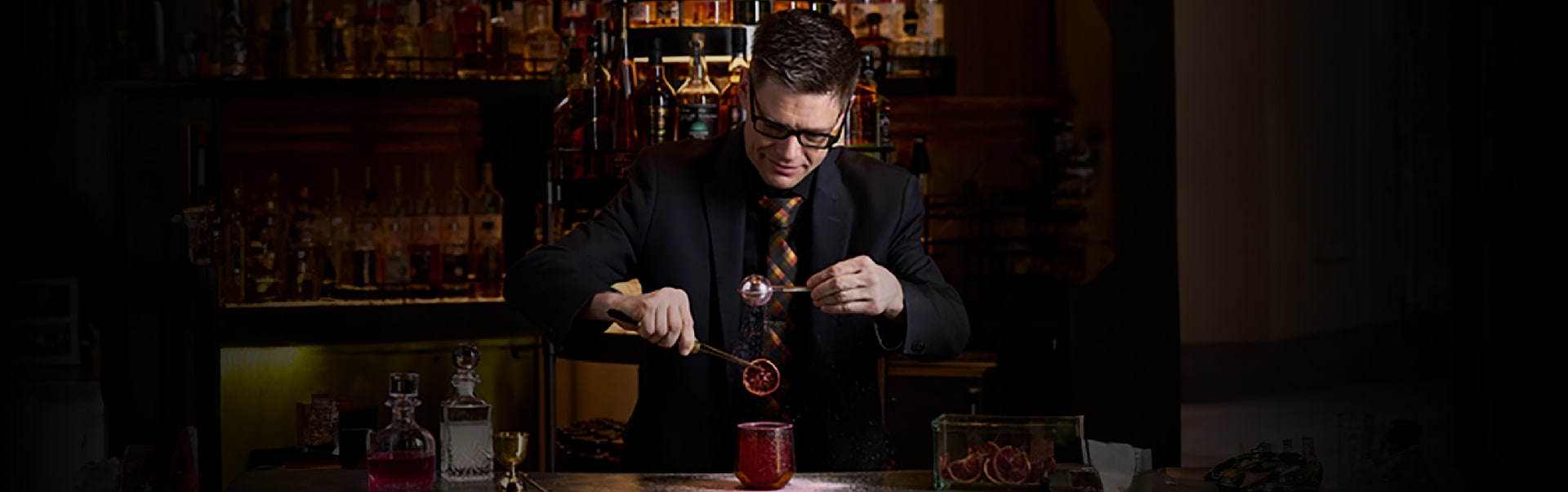 Great American Whiskey Tasting with Wynn mixologist Jacob Davenport
