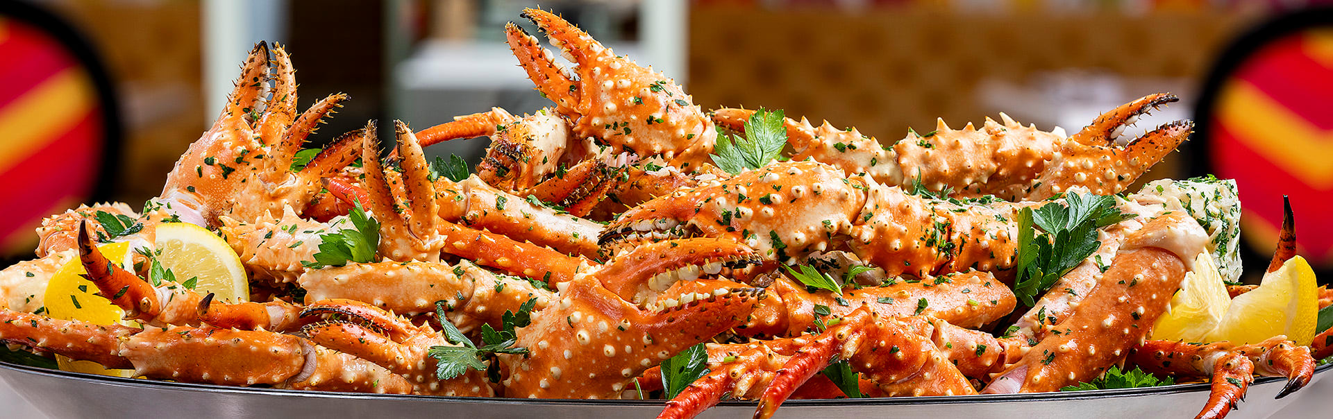 Crab legs at Wynn Buffet Las Vegas