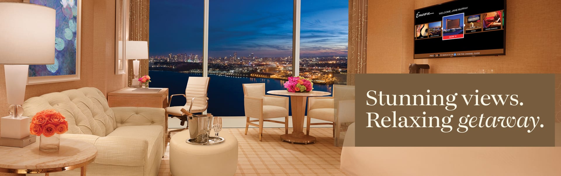 Stunning views. Relaxing getaway.