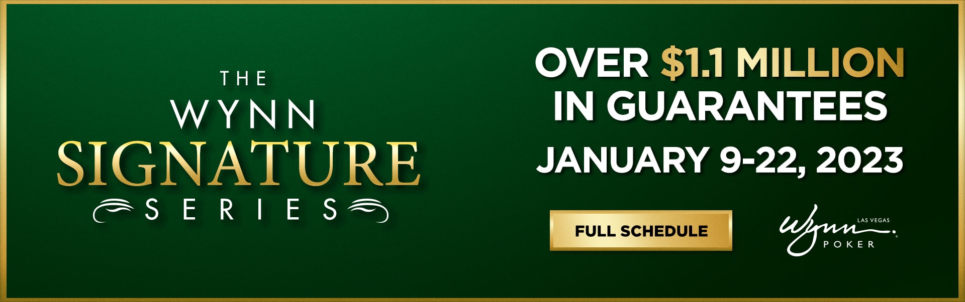Las Vegas Poker Room & Tournaments | Wynn Las Vegas & Encore
