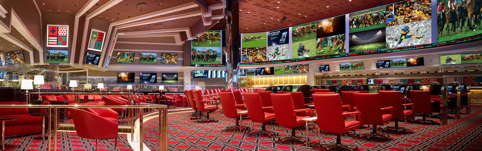 Newly-renovated Wynn Las Vegas sportsbook combines excitement, technology  and - of course - luxury 