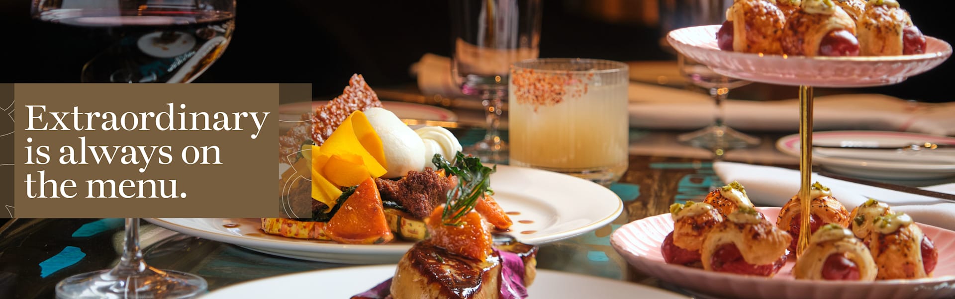 Dining at Wynn Las Vegas - Extraordinary is always on the menu