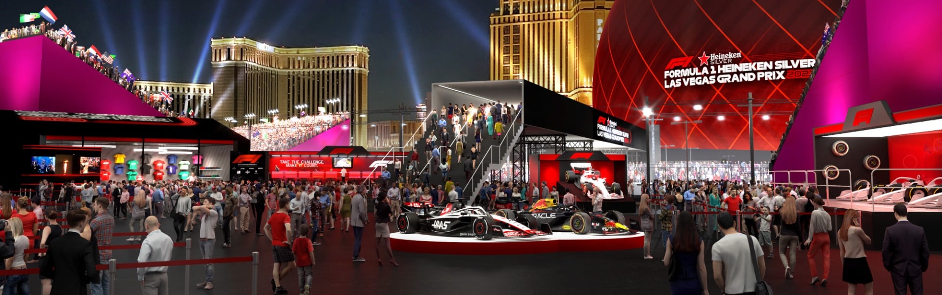 F1 Heineken Silver Las Vegas Grand Prix sells out Paddock Club
