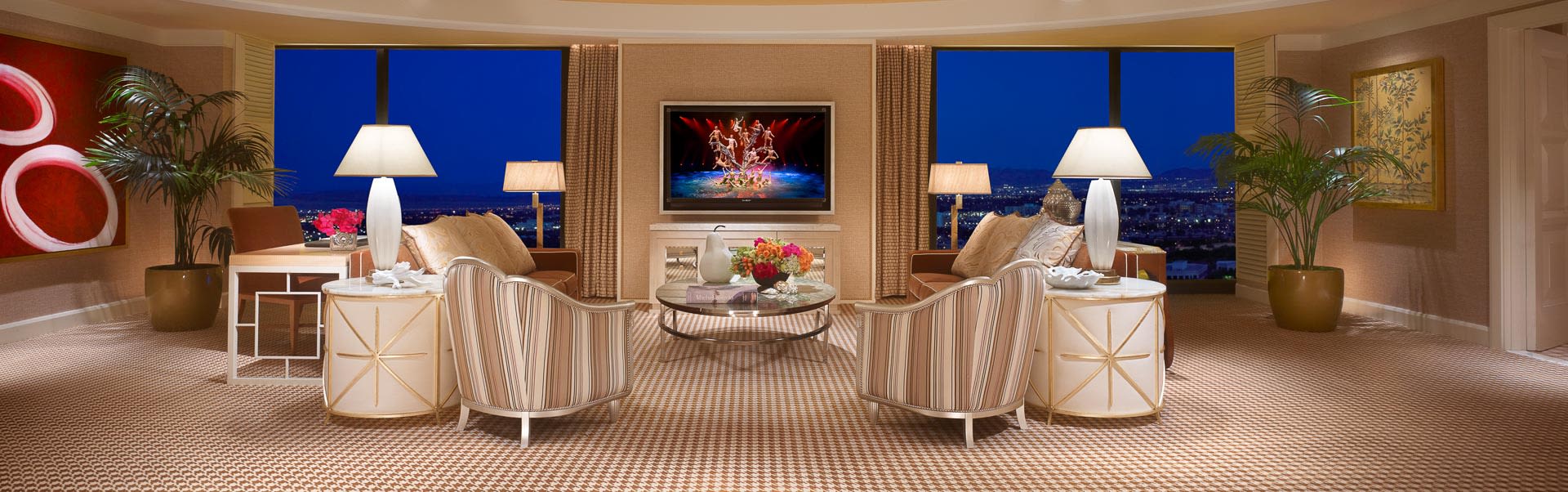 Encore Tower Suite Salon Luxury Hotel Suites Encore Resort Las