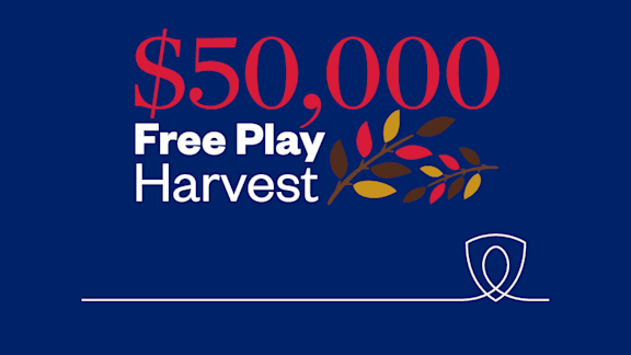 $50,000 Free Play Harvest