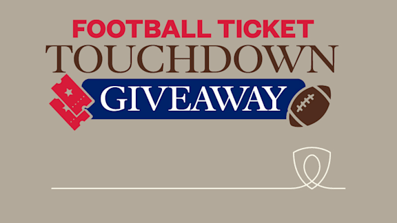 Football Ticket Touchdown Giveaway