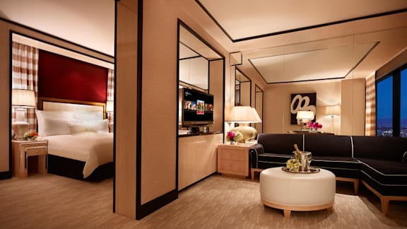 Encore Tower Suite King Sitting Room