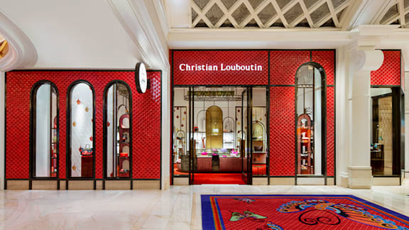 Christian Louboutin opens third Vegas boutique at the Wynn Las Vegas