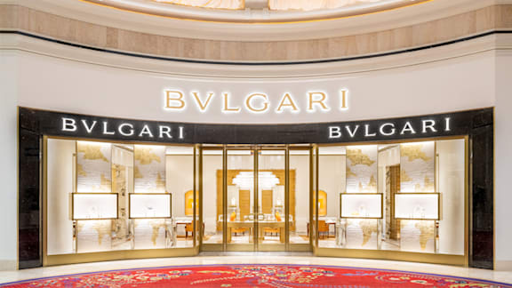 BVLGARI shops in Las Vegas