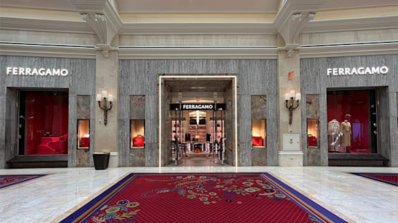 Ferragamo shops at Wynn Las Vegas