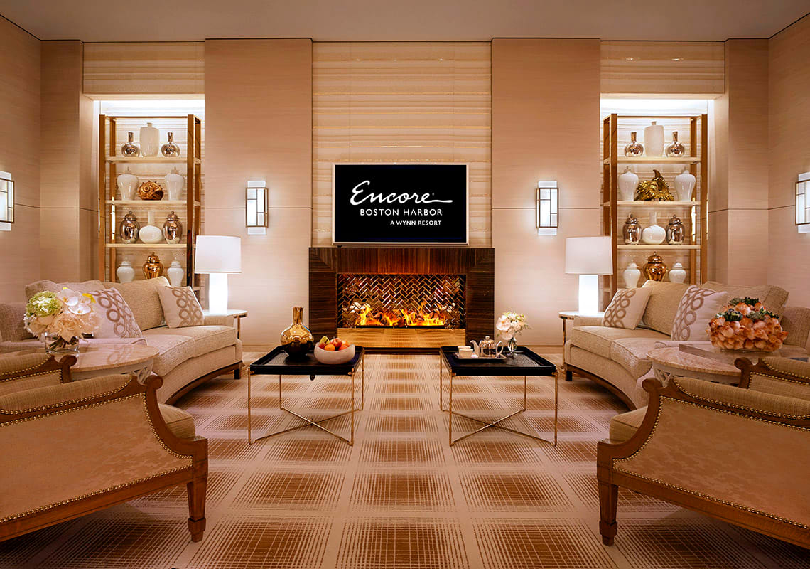 The Lounge at The Spa at Encore Boston Harbor