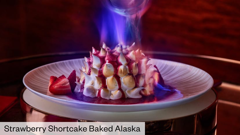Strawberry Baked Alaska