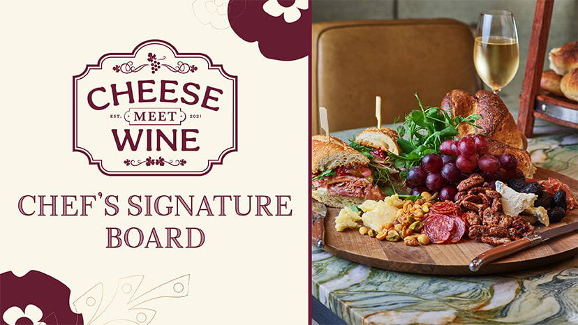 Chef's Signature Board at Cheese Meet Wine
