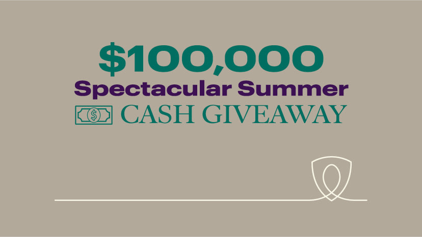 $100,000 Spectacular Summer Cash Giveaway