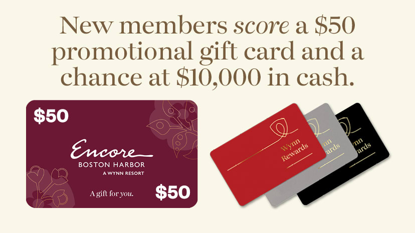 New members score a $50 promotional gift card and a chance at $10,000 in cash