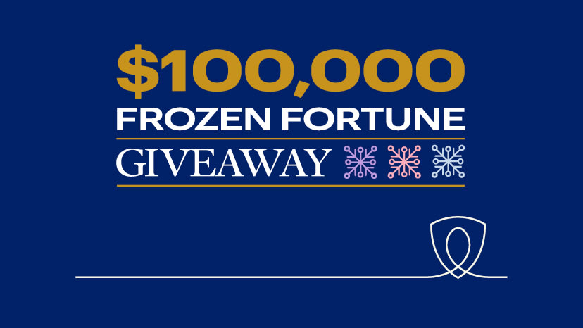 $100,000 Frozen Fortune Giveaway February 1-26