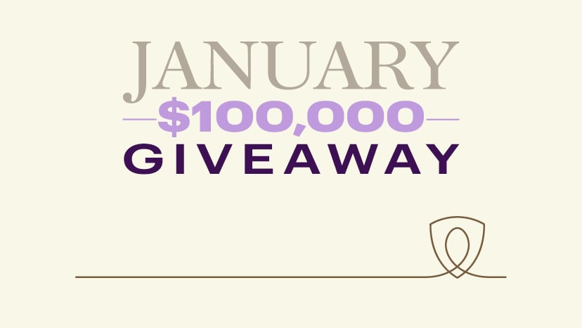 January $100,000 Giveaway