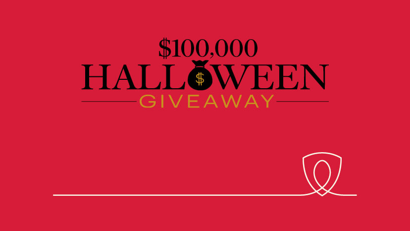 $100,000 Halloween Giveaway