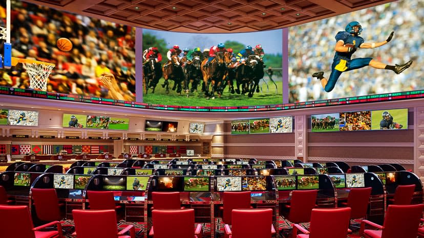 Wynn Race & Sports Book at Wynn Las Vegas and Encore Las Vegas Luxury Hotel and Casino