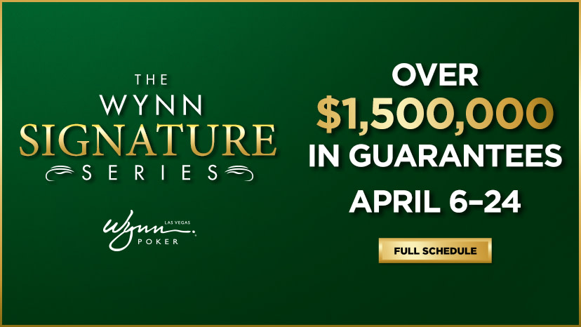 Calendrier Poker 2023 Las Vegas Poker Room & Tournaments | Wynn Las Vegas & Encore