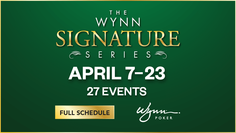 Wynn Signature Series Poker Tournaments