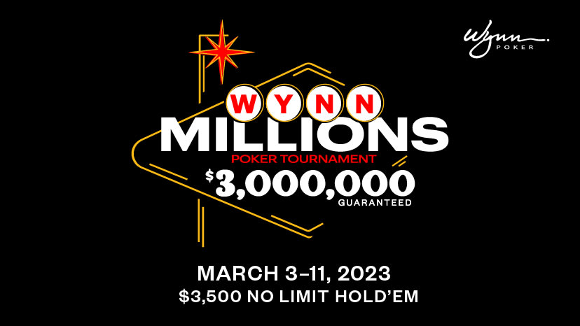 Wynn Millions 2023 Las Vegas Poker Tournament