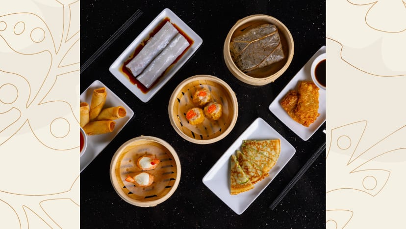 Dim Sum Breakfast Spread