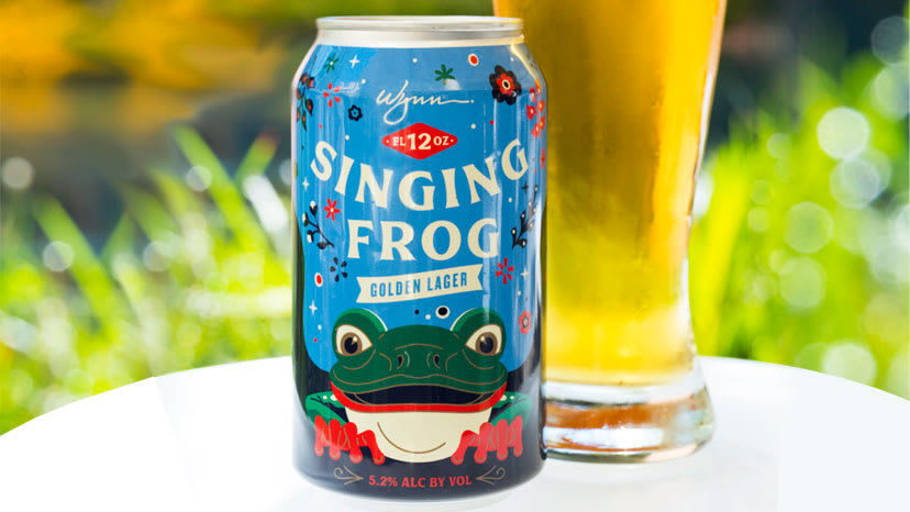 Lake of Dreams Singing Frog Lager