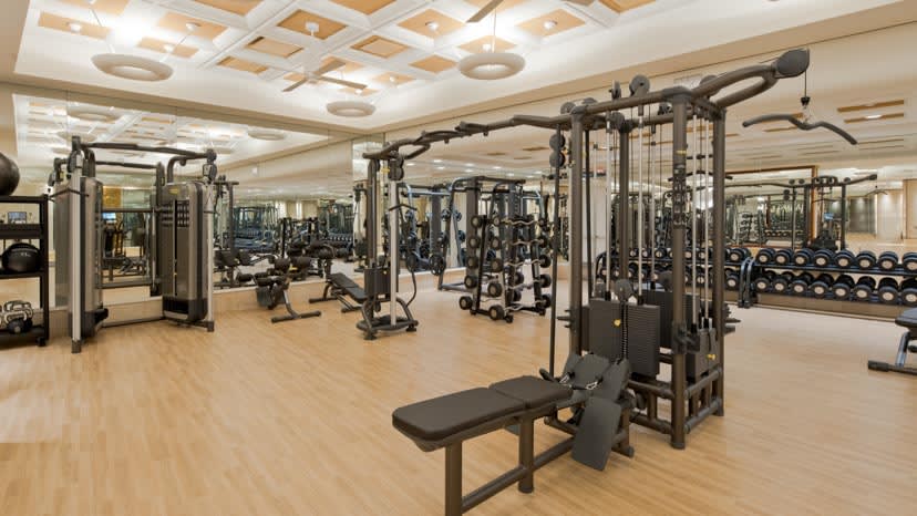 Wynn fitness center machines