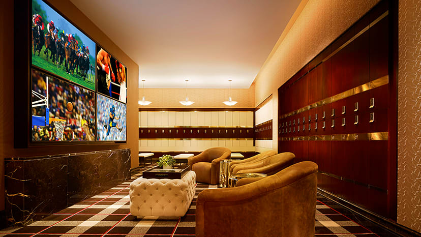 Wynn Golf Club Amenities - Men’s and women’s full-service locker rooms