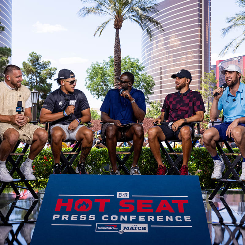 The Match at Wynn Golf Club - Travis Kelce, Patrick Mahomes, Draymond Green, Stephen Curry and Klay Thompson