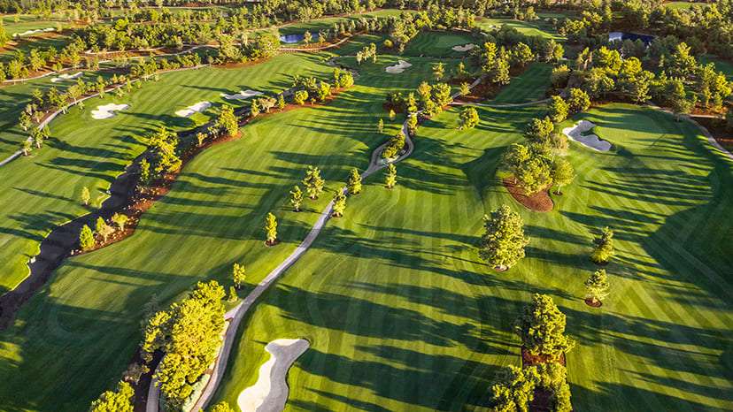 Wynn Golf Course Flyover