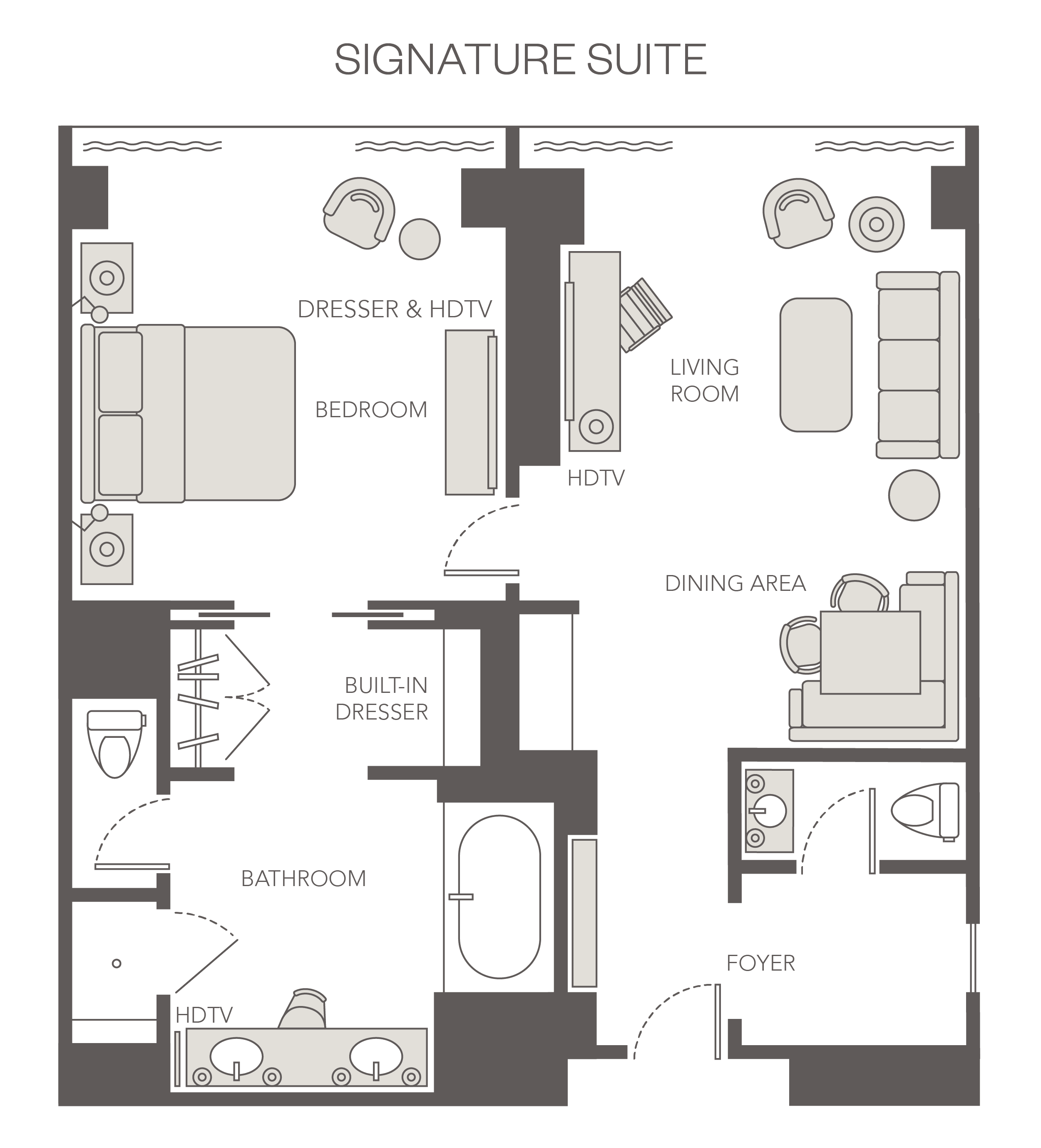 Signature Suite Floor Plan