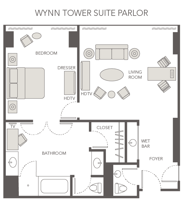 Wynn Tower Suite Parlor